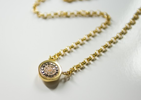 Mi-Moneda-Necklace-silver-gold-combio