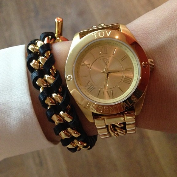 Armcandy Horloge goud