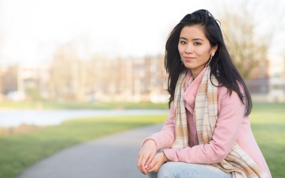 my-huong-outfit-of-the-day-skinny-light-jeans-pink-jane-norman-coat