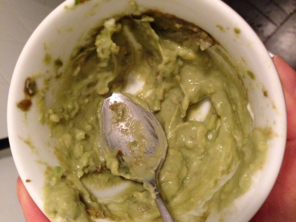 avocado masker