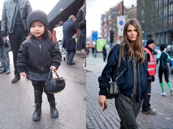 fashionista kinderen bomberjack