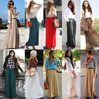 maxi skirt howto wear