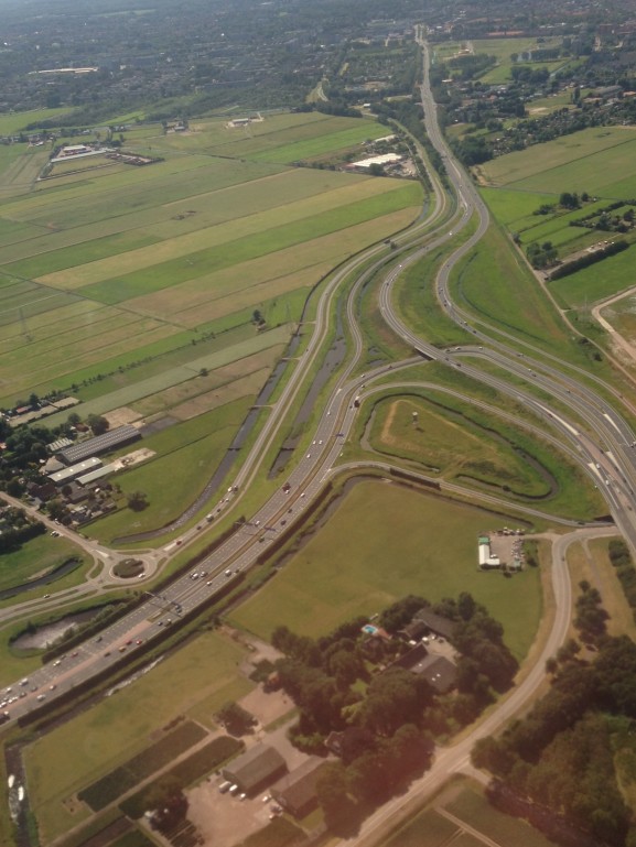 Nederland vanuit de lucht