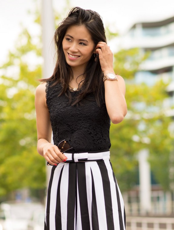 my-huong-striped-skirt-look-the-beauty-musthaves