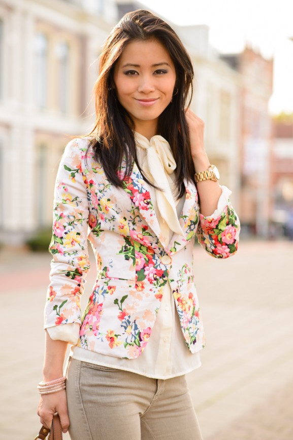 flower-blazer-blouse-sheinside-my-huong