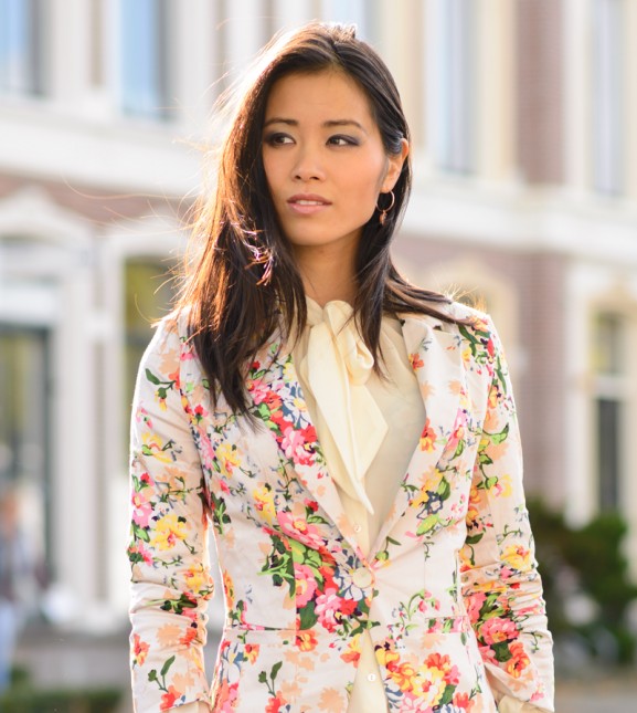 sheinside-flower floral-blazer-print-look