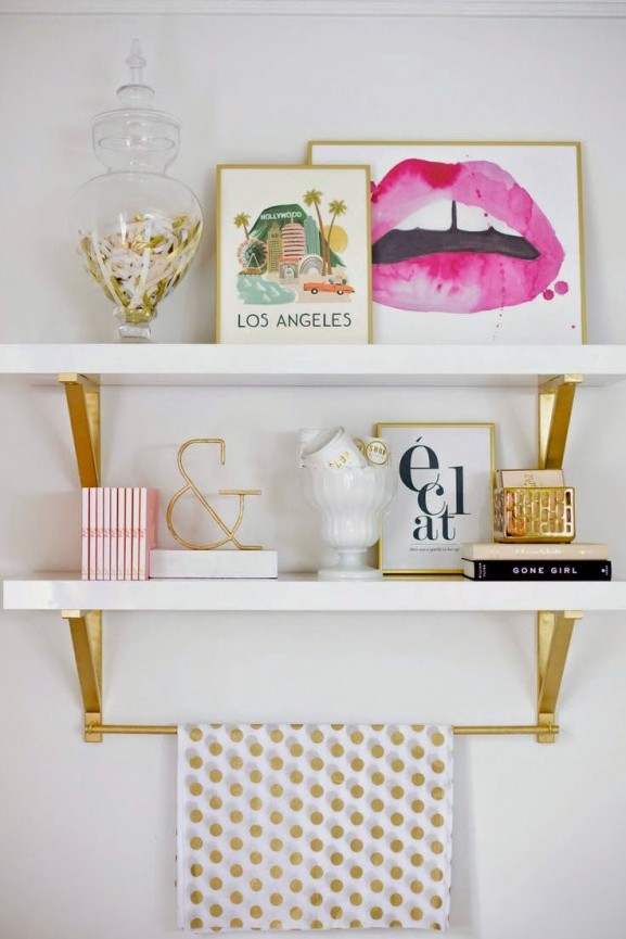 styling home deco White and Gold