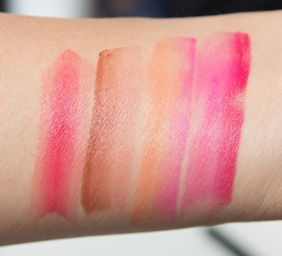 Swatches-lipsticks