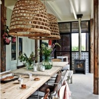 houten lamp woonkamer lampen