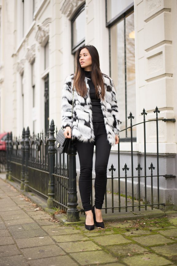 Faux-fur-black-white-sacha-pumps-shein