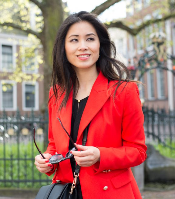 red-jacket-Blazer-Zara-Michael-Kors