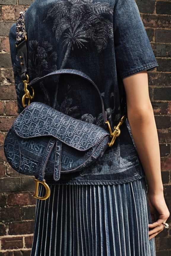 dior saddle bag jeans